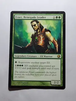 EZURI, RENEGADE LEADER mtg LP Scars of Mirrodin Magic The Gathering - Image 1