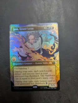 MTG - Avatar TLA - #349 Iroh, Grand Lotus Showcase Foil Near Mint or Better - Image 1