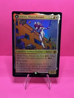 Arcee, Sharpshooter Universes Beyond: Transformers Foil - Image 1