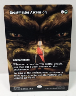 Beastmaster Ascension 0039 M Borderless - MTG Magic: The Last Airbender - Image 1