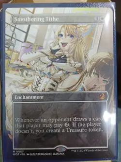 MTG Smothering Tithe ANIME BORDERLESS EXTENDED ART Mythic - NM - Image 2