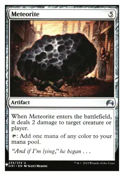 Meteorite Origins MTG - NM+ - Image 1