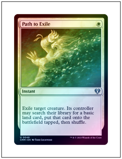 1x Path to Exile, Foil, Magic the Gathering MTG NM - Image 1