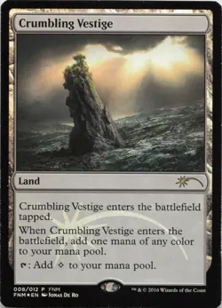 Crumbling Vestige - FOIL - P FNM Promos 8 - MTG - Image 1