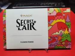 Magic Secret Lair Chaos Vault Flower Power NON-FOIL Brand New Sealed - Image 1
