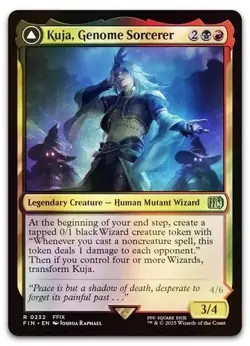 Kuja, Genome Sorcerer #232 (Foil) (NM) Final Fantasy FIN Magic MTG - Image 1