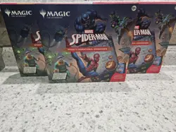 LOT OF 3! Magic The Gathering - Marvel's Spider-Man Scene Box BRAND NEW! - Image 1