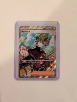 Brassius 135/131 Prismatic Evolutions Full Art Ultra Rare Pokemon TCG NM ?? - Image 1