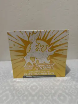 Pokemon Center Brilliant Stars ETB Pokemon TCG Sword & Shield Elite Trainer Box - Image 1