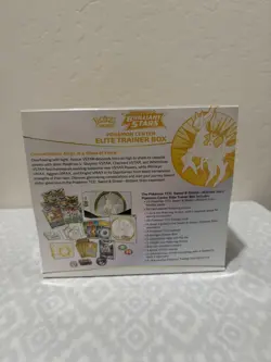Pokemon Center Brilliant Stars ETB Pokemon TCG Sword & Shield Elite Trainer Box - Image 3