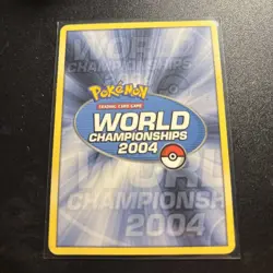 POKEMON TEAM MAGMA'S ZANGOOSE 23/95 RARE WORLD CHAMPIONSHIPS 2004 Lp - Image 2