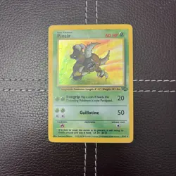 Pokemon TCG - Pinsir - 9/64 - Jungle - MP Unlimited Holo Rare (1999) - Image 1