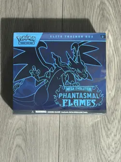 Pokemon TCG - Mega Evolution Phantasmal Flames Elite Trainer Box ETB New Sealed - Image 1