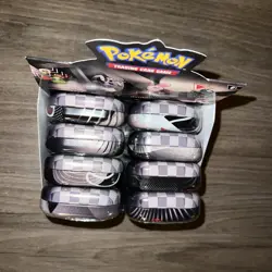 Pokemon Unova Black Bolt White Flare Mini Tin Display 8 tins 16 packs Display 🔥 - Image 2