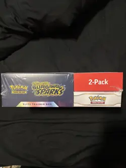 Pokemon Surging Sparks Elite Trainer Box and Booster Bundle Costco, 2-Pack - Image 2