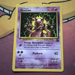Pokemon Black Star Promo Mewtwo 14 Lightly Played LP - Image 1