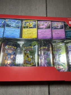 Pokemon TCG: Prismatic Evolutions Costco Mini Tins 8 Pack - New & Sealed - Image 2