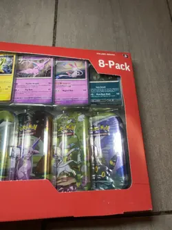 Pokemon TCG: Prismatic Evolutions Costco Mini Tins 8 Pack - New & Sealed - Image 3
