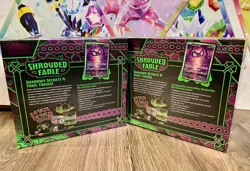 Pair of Pokemon Shrouded Fable Elite Trainer Box ETB New Sealed - Image 2