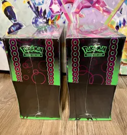 Pair of Pokemon Shrouded Fable Elite Trainer Box ETB New Sealed - Image 4