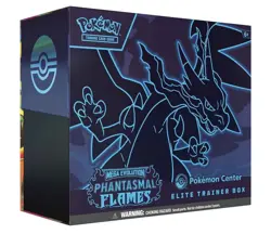 Pokemon Tcg: Pokemon Center Phantasmal Flames Elite Trainer Box ETB Exclusive ! - Image 1