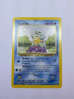 Squirtle Base Set 95/110 Pokemon WOTC LEGENDARY COLLECTION LP/NM - Image 1