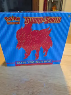 Pokemon TCG Sword & Shield Base Set Elite Trainer Box ,pre-owned - Image 1