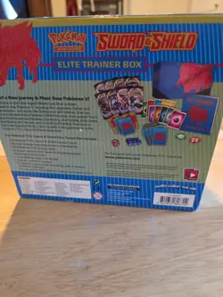 Pokemon TCG Sword & Shield Base Set Elite Trainer Box ,pre-owned - Image 3