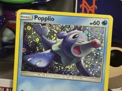 Pokemon TCG Black Star Promo - General Mills - Popplio #SM03 - Holo Promo Card - Image 2
