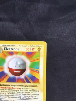 Pokemon Cards: Base Set Shadowless Rare: Electrode 21/102 - Image 3