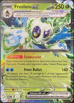Froslass ex 003/182 Sv04: Paradox Rift Holo - Pokemon Card - Image 1
