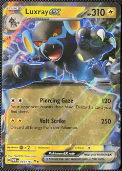 Luxray ex 068/167 Sv06: Twilight Masquerade Holo - Pokemon Card - Image 1