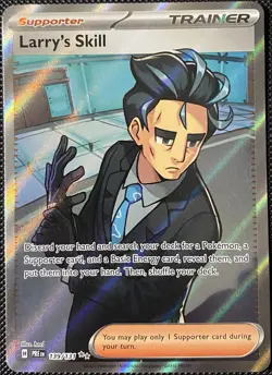 Larry's Skill 139/131 Sv: Prismatic Evolutions Holo - Pokemon Card - Image 1