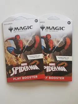 Spider-Man Magic x2 Gathering Booster Pack 14 Cards Sealed MTG Crossover Marvel - Image 1