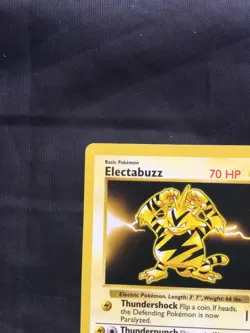Pokemon Cards: Base Set Shadowless Rare: Electabuzz 20/102 - Image 2