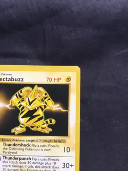 Pokemon Cards: Base Set Shadowless Rare: Electabuzz 20/102 - Image 3