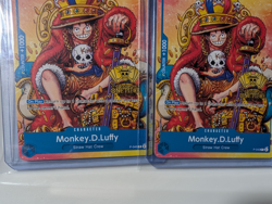 Monkey D. Luffy Alt Art P-043 2nd Anniversary Promo One Piece TCG -10 cards LP - Image 2