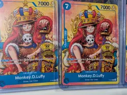 Monkey D. Luffy Alt Art P-043 2nd Anniversary Promo One Piece TCG -10 cards LP - Image 3