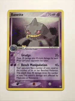 Pokemon Card - Banette Power Keepers 4/108 Holo Rare - Image 2