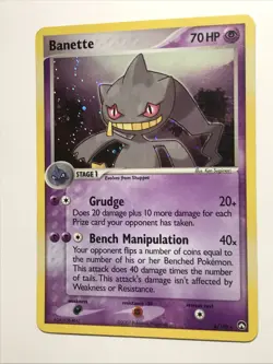 Pokemon Card - Banette Power Keepers 4/108 Holo Rare - Image 3