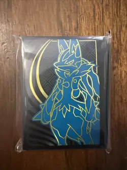 Mega Lucario Card 65 Sleeves (New & Sealed) - Pokemon - Mega Evolutions ETB - Image 1