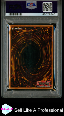 CARD OF SAFE RETURN YUGIOH LON-029 2003 LABYRINTH/NIGHTMARE 1ST ED UR EN PSA 8 - Image 2