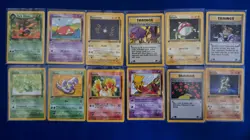 Pokemon TCG Team Rocket 1st Edition 12 Card Lot, no dupes - Image 2