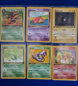 Pokemon TCG Team Rocket 1st Edition 12 Card Lot, no dupes - Image 4
