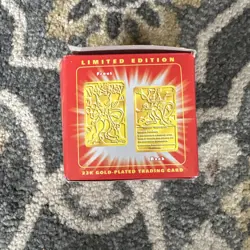 1999 Pokemon Mewtwo Trading Card 23K Gold Plated, Burger King Limited Edition - Image 5
