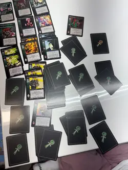 VTES Vampire the Eternal Struggle CCG card lot w/Signed Giants Blood Card Print! - Image 4