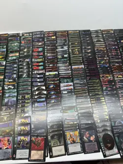 VTES Vampire the Eternal Struggle CCG card lot w/Signed Giants Blood Card Print! - Image 5