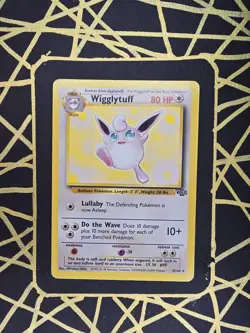 🔥 Wigglytuff 32/64 🔥 Original Non Holo Rare Jungle Set Pokemon Card WOTC 1999 - Image 2