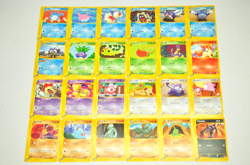 Pokemon card LOT 24 E series 1st Edition Non holo Japanese MP LP Marill Abra etc - Image 1