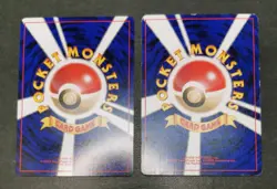 Pokemon card Old Back Non Holo LOT 21 Japanese Dark Set Vaporeon Machoke etc... - Image 4